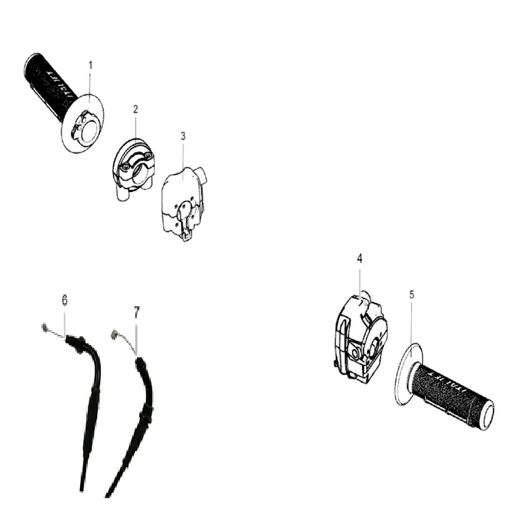 HANDLEBAR/CONTRAL SWITCH