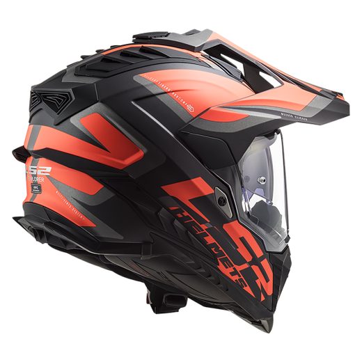MX701 EXPLORER HPFC ALTER MATT BLACK FLUO ORANGE