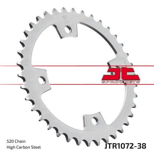 REŤAZOVÁ SADA EK - STRIEBORNÝ CHAIN 520 H, NON-SEALED, CHK FRONT SPROCKET SUPERSPROX, CHK REAR SPROCKET JT PRE ATV ARCTIC CAT DVX 250 2006-2008