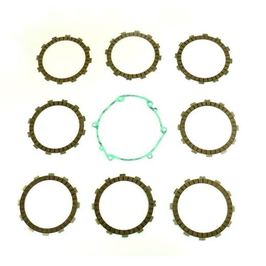 FRICTION PLATES KIT WITH CLUTCH COVER GASKET ATHENA P40230064