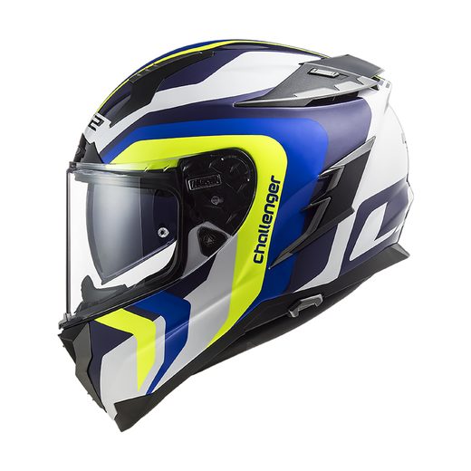 FF327 CHALLENGER HPFC GALACTIC WHITE H-V YELLOW BLUE