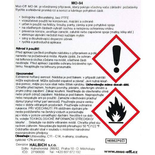 MUC-OFF MO-94 750ML WORKSHOP