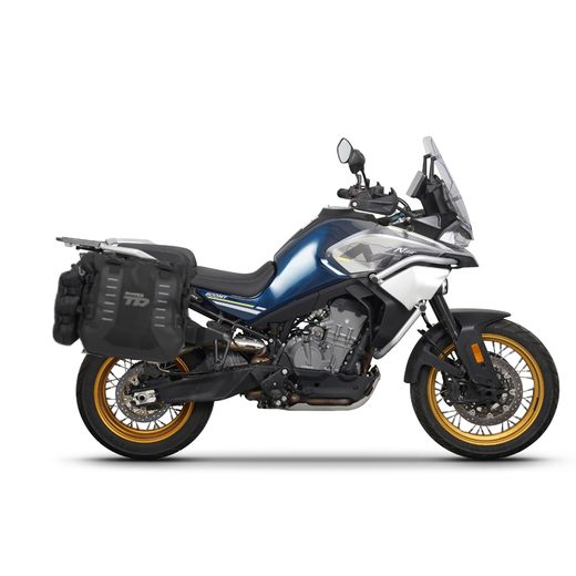 KOMPLETNÁ SADA SEDLOVÝCH BRAŠNÍ SHAD TERRA TR40 ADVENTURE VRÁTANE MONTÁŽNEJ SADY SHAD CF MOTO 800MT