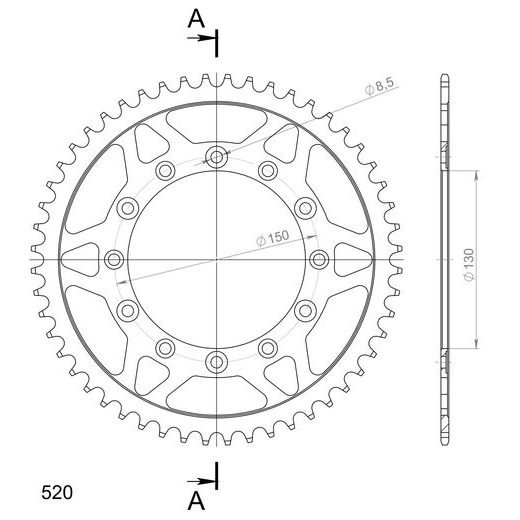REŤAZOVÁ SADA D.I.D CHAIN - ZLATÝ CHAIN 520 MX, NON-SEALED, CHK FRONT SPROCKET SUPERSPROX, CHK REAR SPROCKET SUPERSPROX PRE YAMAHA WR 250 F 2001-2006