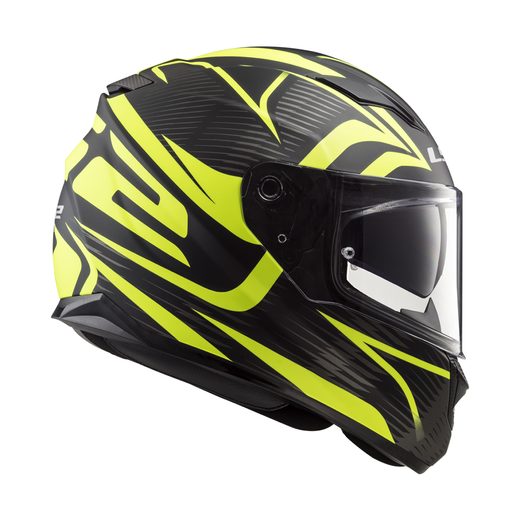 FF320 STREAM EVO JINK MATT BLACK HV YELLOW