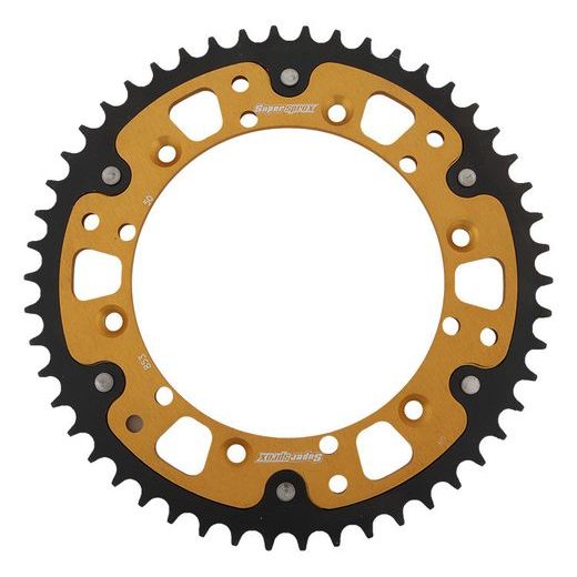 REŤAZOVÁ SADA EK - STRIEBORNÝ CHAIN 520 SRX, X-RING (X, NX, QX, XS), CHK FRONT SPROCKET SUPERSPROX, CHK REAR SPROCKET SUPERSPROX STEALTH PRE YAMAHA YZ 250 1998