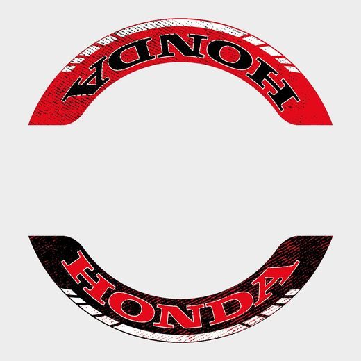 POLEP ADVANCED PRO HONDA BLACK & RED