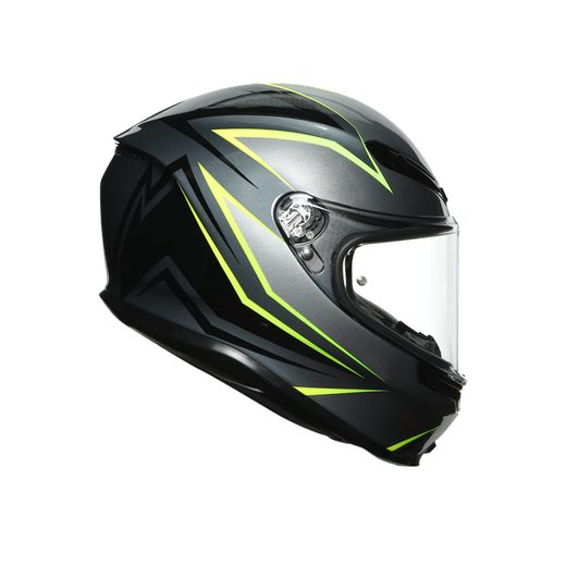 K6 E2205 MULTI - FLASH GREY/BLACK/LIME