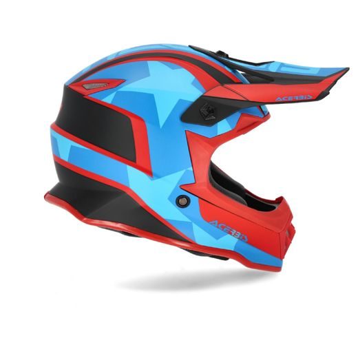 ACERBIS JUNIOR STEEL BLUE/RED