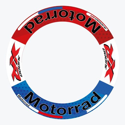 POLEP PREMIUM PRO BMW S1000XR BLUE & RED