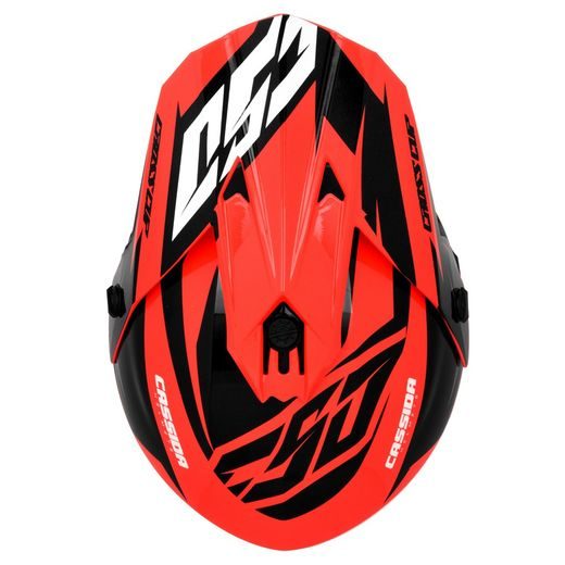 PRILBA CASSIDA CROSS CUP TWO - ORANGE/FLUO