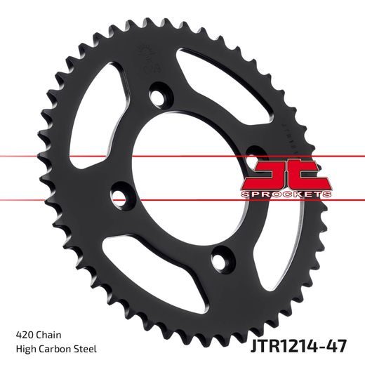 REŤAZOVÁ SADA EK - STRIEBORNÝ CHAIN 420 DEH, NON-SEALED, CHK FRONT SPROCKET SUPERSPROX, CHK REAR SPROCKET JT PRE HONDA CR 80 R / RB 1982