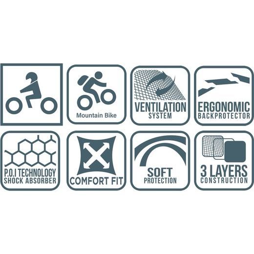 ACERBIS CHRÁNIČ HRUDI SPECKTRUM BODY PRO CE LEVEL 2