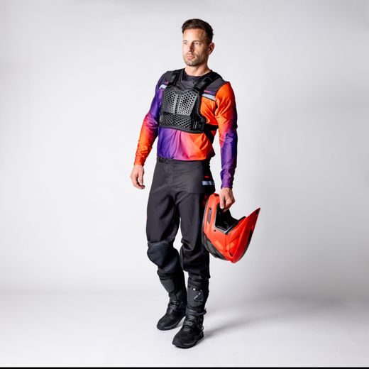 PULL-OVER UPPER BODY PROTECTIVE IXS IXS HEX 482-510-3701 ČIERNA L/XL