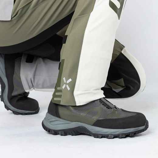 WOMEN'S LAMINATED PANTS IXS VENTURE-STX 1.0 X2-015605 OLIVE-LIGHT GREY DS