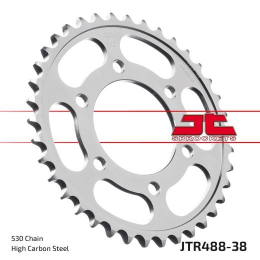 REŤAZOVÁ SADA EK - STRIEBORNÝ CHAIN 530 SRX, X-RING (X, NX, QX, XS), CHK FRONT SPROCKET JT CHK RUBBER CUSHIONED, CHK REAR SPROCKET JT PRE KAWASAKI GPZ 550 1983