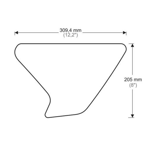 BOČNÉ CHRÁNIČE NÁDRŽE PUIG ANTI-SLIP 20093N ČIERNA