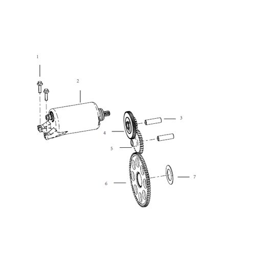 ELECTRIC STARTER ASSY
