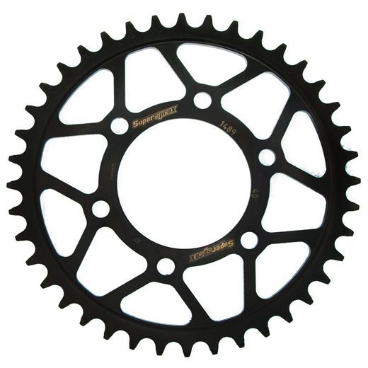 REŤAZOVÁ SADA EK - ZLATÝ CHAIN 525 MVXZ, X-RING (X, NX, QX, XS), CHK FRONT SPROCKET SUPERSPROX, CHK REAR SPROCKET SUPERSPROX PRE KAWASAKI ZZR 600 2005-2008
