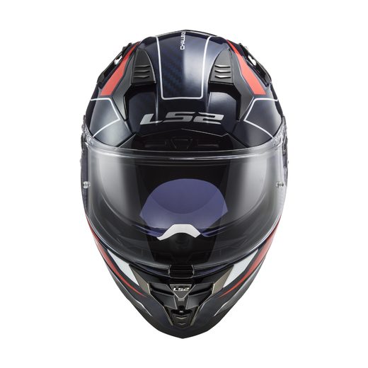 FF327 CHALLENGER C GRID BLUE CARBON RED