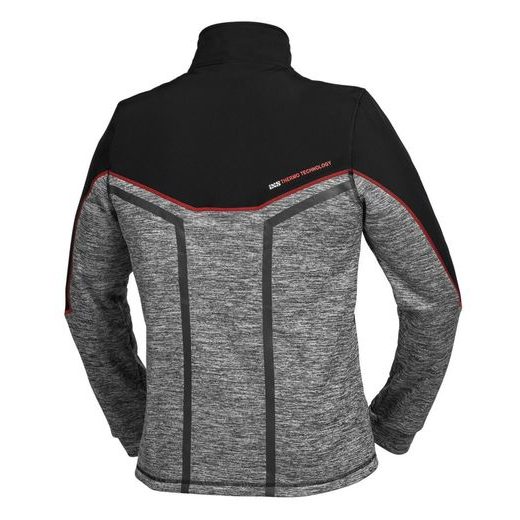 FUNKČNÁ BUNDA IXS ICE 1.0 X33014 ČIERNO-ŠEDO-ČERVENÉ XL