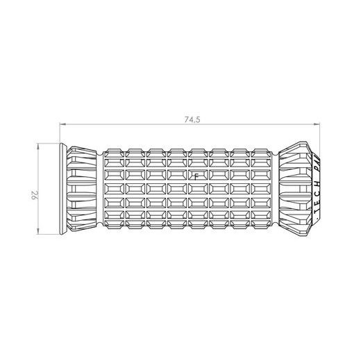 STUPAČKY BEZ ADAPTÉRU PUIG R-FIGHTER 9192V ZELENÁ