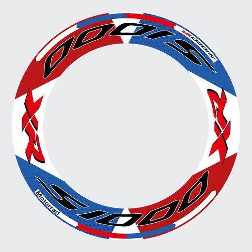 POLEP PREMIUM PRO BMW S1000XR TRIKOLÓRA