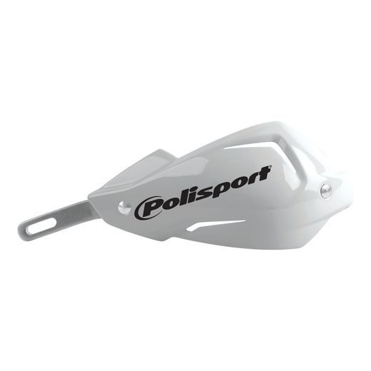 CHRÁNIČ PÁČIEK POLISPORT FWA - TOUQUET 8306700008 S UNIVERZÁLNOU MONTÁŽNOU SADOU NA RIADIDLÁ BIELA