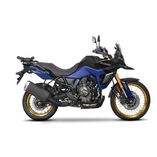 KOMPLETNÁ SADA BOČNÝCH ADVENTURE VAKOV SHAD TERRA TR40 A HLINÍKOVÉHO 55 L VRCHNÉHO KUFRU,VRÁTANE MONTÁŽNEJ SADY SHAD SUZUKI V-STROM 800 DE