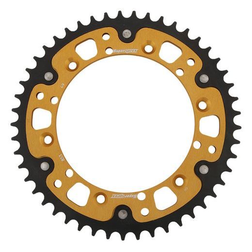 REŤAZOVÁ SADA EK - STRIEBORNÝ CHAIN 520 SRX, X-RING (X, NX, QX, XS), CHK FRONT SPROCKET SUPERSPROX, CHK REAR SPROCKET SUPERSPROX STEALTH PRE YAMAHA YZ 250 1994-1997