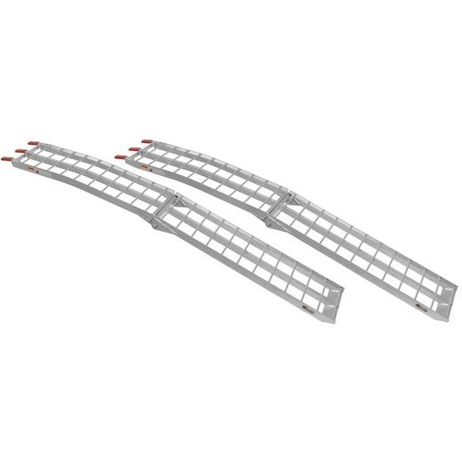 NÁJAZDOVÁ RAMPA - SKLADACIA - HLINÍKOVÁ ŠIROKÁ, Q-TECH (1 PÁR)