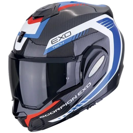 EXO-TECH EVO CARBON COSY ČIERNA/MODRÁ/ČERVENÁ