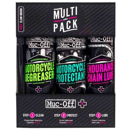 MUC-OFF MOTORCYCLE MULTI VALEU PACK