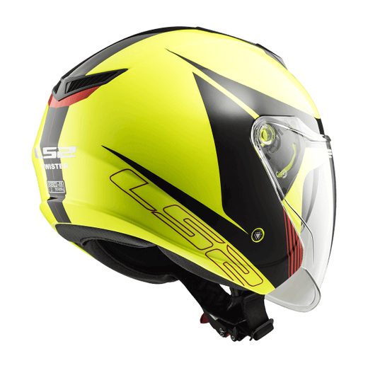 OF573 TWISTER II PLANE BLACK HV YELLOW