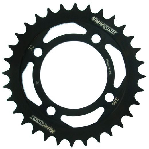 REŤAZOVÁ SADA EK - STRIEBORNÝ CHAIN 420 SH, NON-SEALED, CHK FRONT SPROCKET SUPERSPROX, CHK REAR SPROCKET SUPERSPROX PRE YAMAHA PW 80 1983-2006