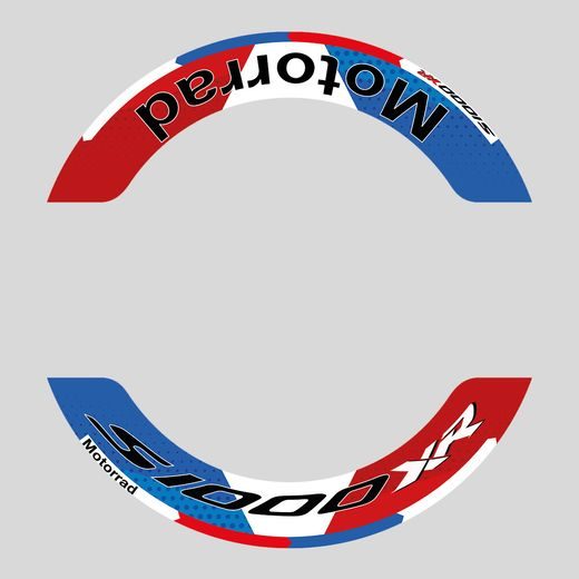 POLEP ADVANCED PRO BMW S1000XR TRIKOLÓRA