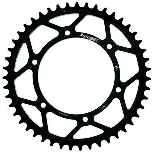 REŤAZOVÁ SADA EK - STRIEBORNÝ CHAIN 520 SRO, O-KRÚŽOK, CHK FRONT SPROCKET SUPERSPROX, CHK REAR SPROCKET SUPERSPROX PRE SUZUKI DR-Z 400 2000-2007