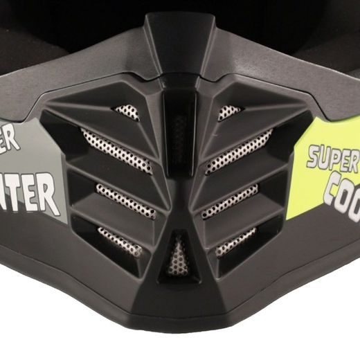 JUNIOR PROFILE BLACK/FLUO YELLOW MATT