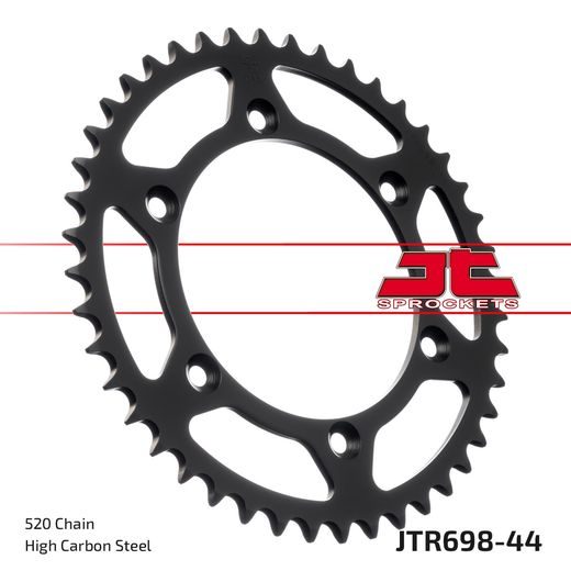 REŤAZOVÁ SADA EK - STRIEBORNÝ CHAIN 520 SRO, O-KRÚŽOK, CHK FRONT SPROCKET JT, CHK REAR SPROCKET JT PRE CAGIVA W16 600 1994-1997