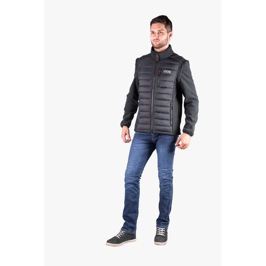 TÍMOVÁ BUNDA NA ZIPS IXS X59006 ČIERNA 2XL