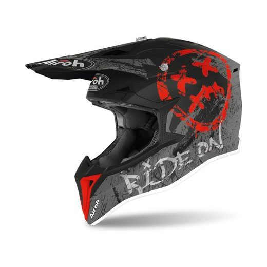 WRAAP JUNIOR RED MATT SMILE