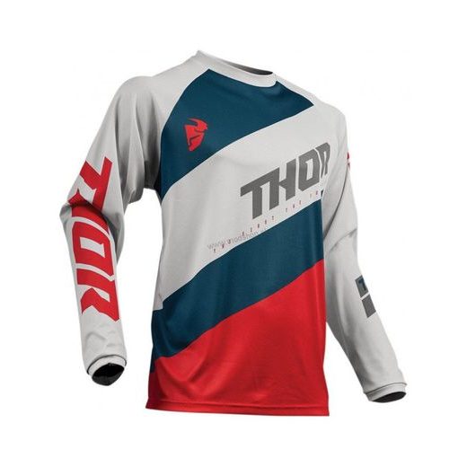 DRES JUNIOR THOR SECTOR SHEAR GREY/RED