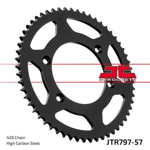 REŤAZOVÁ SADA EK - STRIEBORNÝ CHAIN 428 SRO, O-KRÚŽOK, CHK FRONT SPROCKET JT, CHK REAR SPROCKET JT PRE SUZUKI DR-Z 125 / L 2007-2024