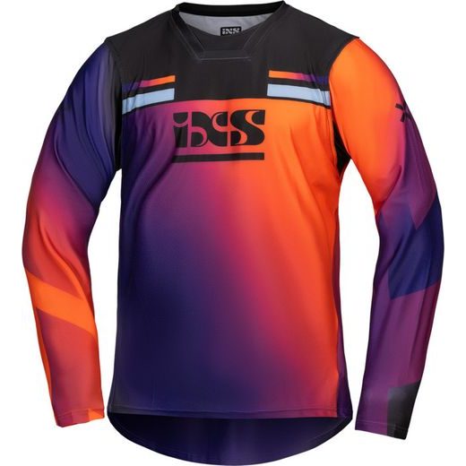 JERSEY IXS TRIGGER-MX 1.0 X2-544206 FIALOVÁ XL