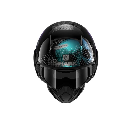 STREET-DRAK KRULL BLACK GREEN GLITTER