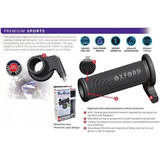OXFORD HOTGRIPS PREMIUM SPORTS
