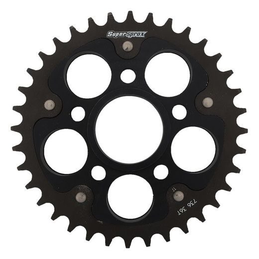 REŤAZOVÁ ROZETA SUPERSPROX STEALTH RST-736:36-BLK ČIERNA 36T, 520