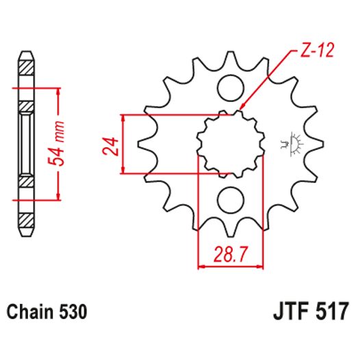 REŤAZOVÁ SADA EK - ZLATÝ CHAIN 530 ZVX, X-RING (X, NX, QX, XS), CHK FRONT SPROCKET JT, CHK REAR SPROCKET JT PRE KAWASAKI ZZR 1400 2011-2023