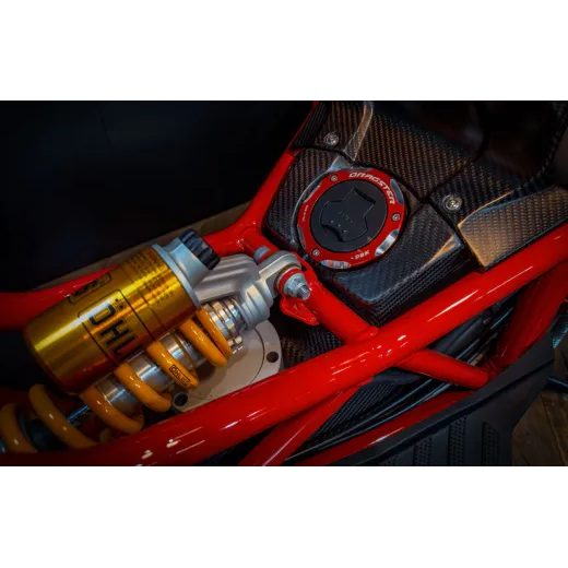 CARBON FIBRE FUEL TANK FOR ITALJET DRAGSTER 125/200/300