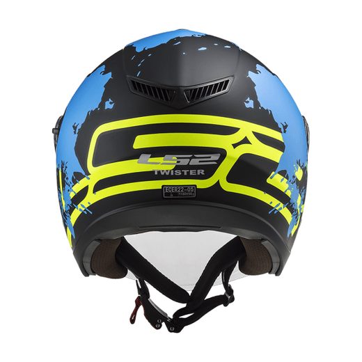 OF573 TWISTER II XOVER MATT BLACK BLUE